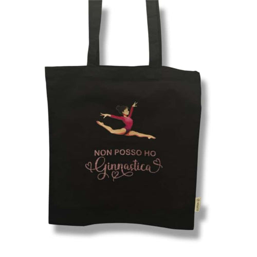 Borsa in tela “Non posso ho ginnastica”